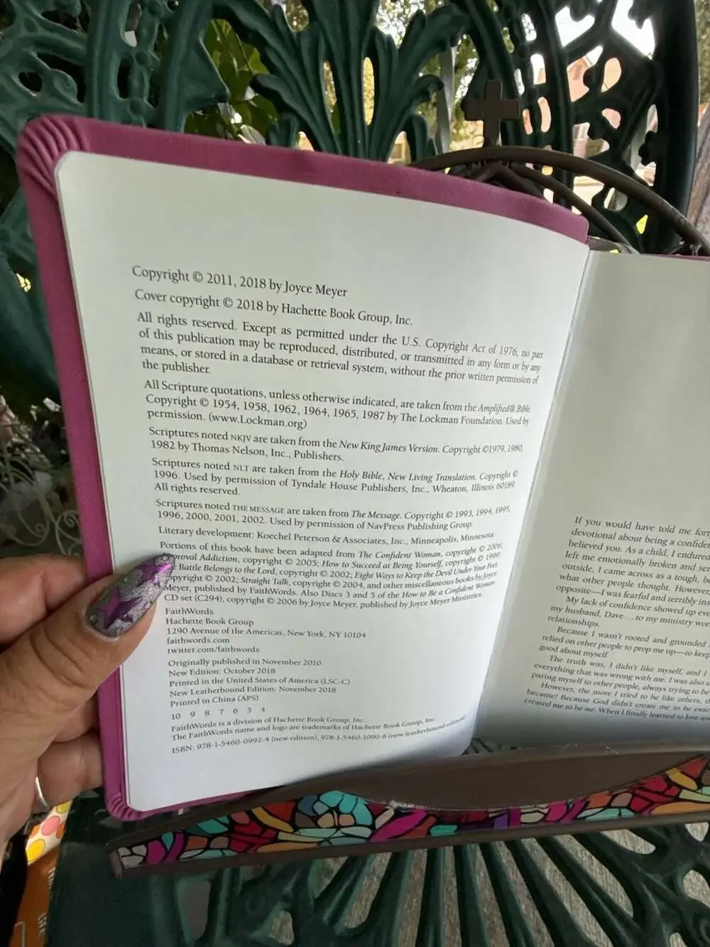 The Confident Woman Devotional: 365 Daily Inspirations by Joyce Meyer (Leather B